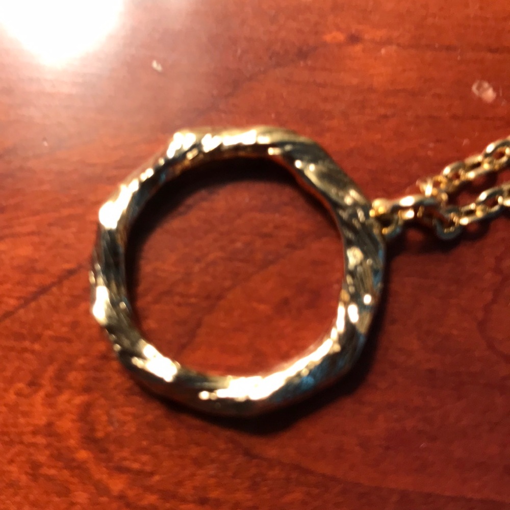 Gold 8” Dipped Gold Necklace - image 3